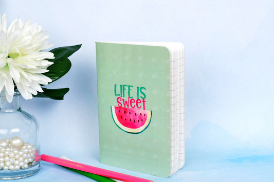 Life Is Sweet A6 3D Notebooks