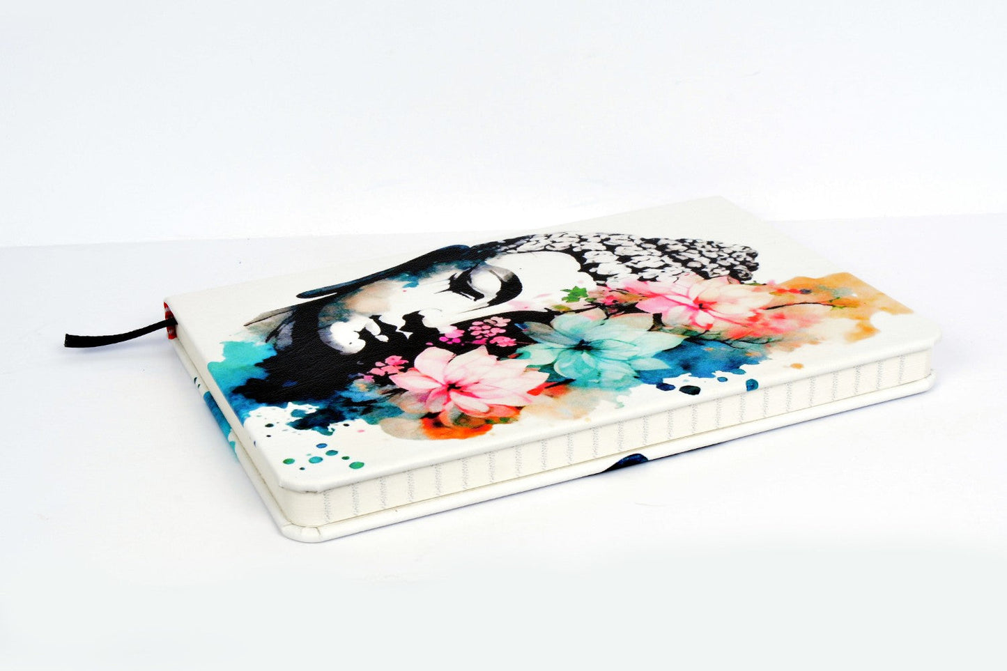 Buddha A5 Printed Vegan Leather Hardbound Notebook