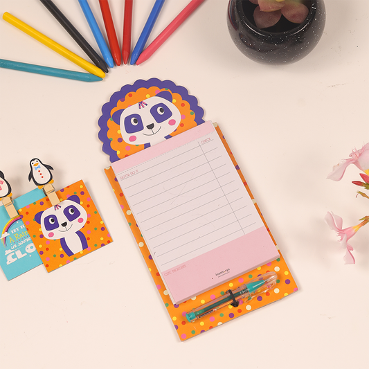 Stay Organised Magnetic Notepad – Panda